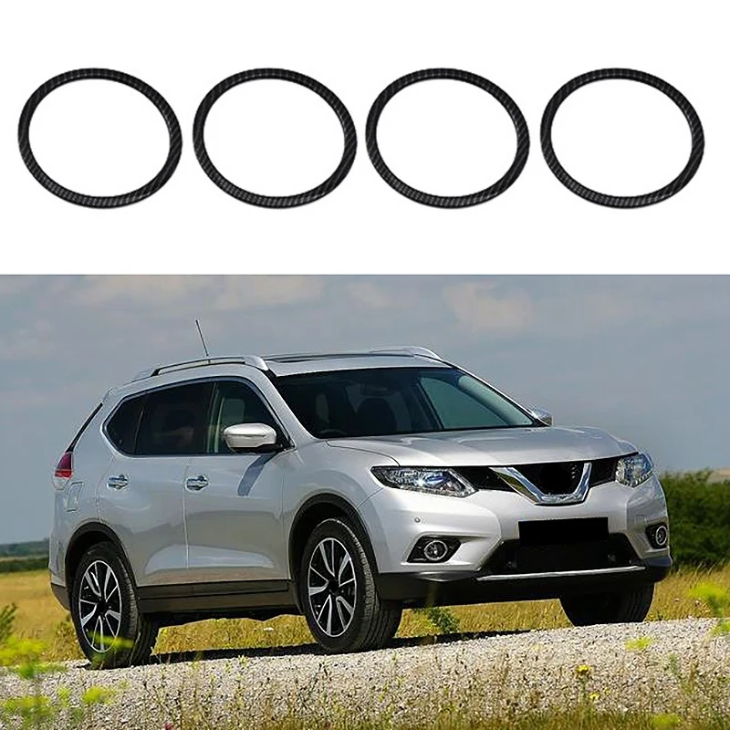 4Pcs for Nissan X-Trail 14-19 Carbon Fiber Side Door Audio Speaker Cover Decorative Circle Ring Cover Trims
4Pcs for Nissan X-Trail 14-19 Carbon Fiber Side Door Audio Speaker Cover Decorative Circle Ring Cover Trims