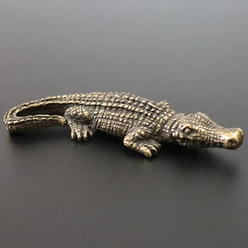 Antique Brass Crocodile Statue For Home Feng Shui Decoration Accessories Copper Mini Alligator Figurines Miniature Ornaments
Antique Brass Crocodile Statue For Home Feng Shui Decoration Accessories Copper Mini Alligator Figurines Miniature Ornaments