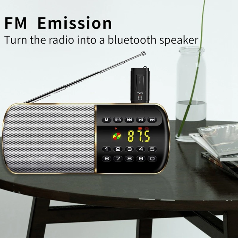 Портативный свободные руки FM передатчик автомобильный Bluetooth 5 0 приемник USB