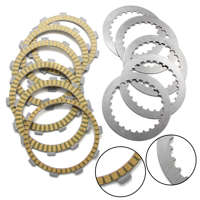 Motorcycle Clutch Disc Friction Plate Fit For Honda CRM125R NSR125F NSR125R NSR125RR 22321-KR1-760 22202-ML4-611 22201-ML4-610
Motorcycle Clutch Disc Friction Plate Fit For Honda CRM125R NSR125F NSR125R NSR125RR 22321-KR1-760 22202-ML4-611 22201-ML4-610