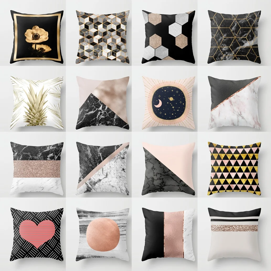 New Black Pentagon Geometry Cushion Cover Simply Splicing Graphics Throw Pillow Cover Home Decoration Sofa Car Pillowcase
New Black Pentagon Geometry Cushion Cover Simply Splicing Graphics Throw Pillow Cover Home Decoration Sofa Car Pillowcase
