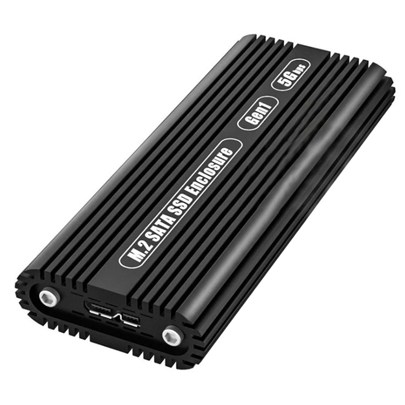 Высокоскоростной чехол M.2 SSD USB 3,0 Gen1 5 Гбит/с M.2 NGFF SATA внешний твердотельный жесткий диск Корпус M Key M + B Key
Высокоскоростной чехол M.2 SSD USB 3,0 Gen1 5 Гбит/с M.2 NGFF SATA внешний твердотельный жесткий диск Корпус M Key M + B Key