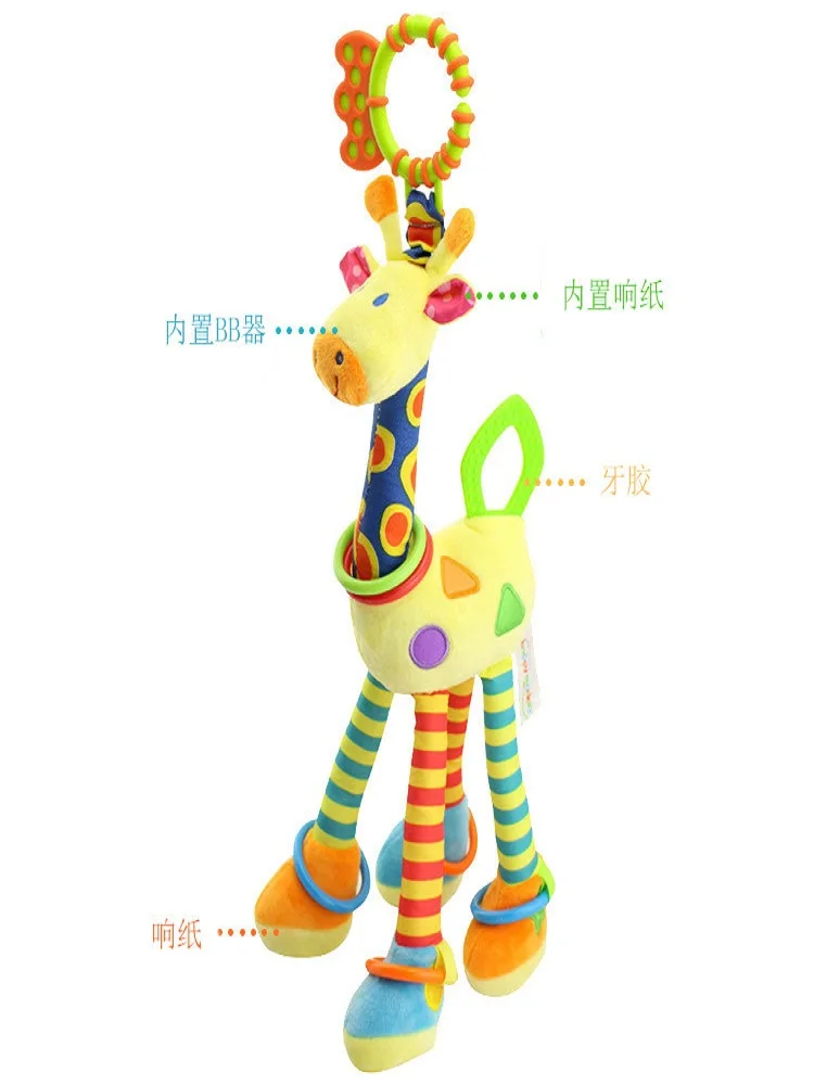 Lucky Brand Cute Crib Cot Pram Hanging Rattles For Baby Stroller&Car Seat Ringing Stuffed Plush Animals Baby Toy Education
Lucky Brand Cute Crib Cot Pram Hanging Rattles For Baby Stroller&Car Seat Ringing Stuffed Plush Animals Baby Toy Education