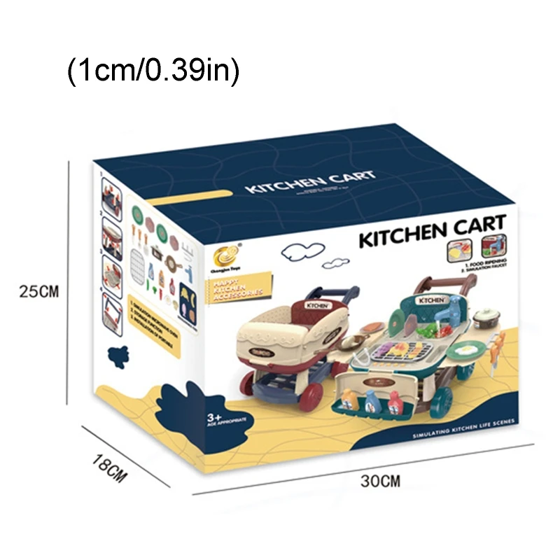 Child Kitchen Mini Shopping Cart Toy Miniature Plastic Pretend Food Cooking Set
Child Kitchen Mini Shopping Cart Toy Miniature Plastic Pretend Food Cooking Set