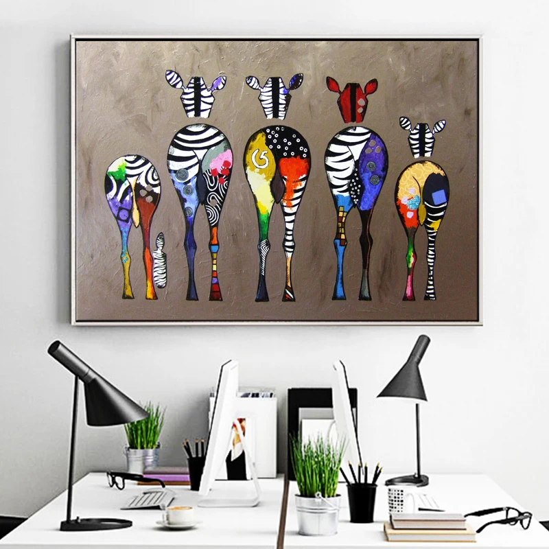 Zebra Canvas Art Paintings on The Wall Colorful Animals Art Prints African Animals Art Pictures for Living RoomCanvas Painting
Zebra Canvas Art Paintings on The Wall Colorful Animals Art Prints African Animals Art Pictures for Living RoomCanvas Painting