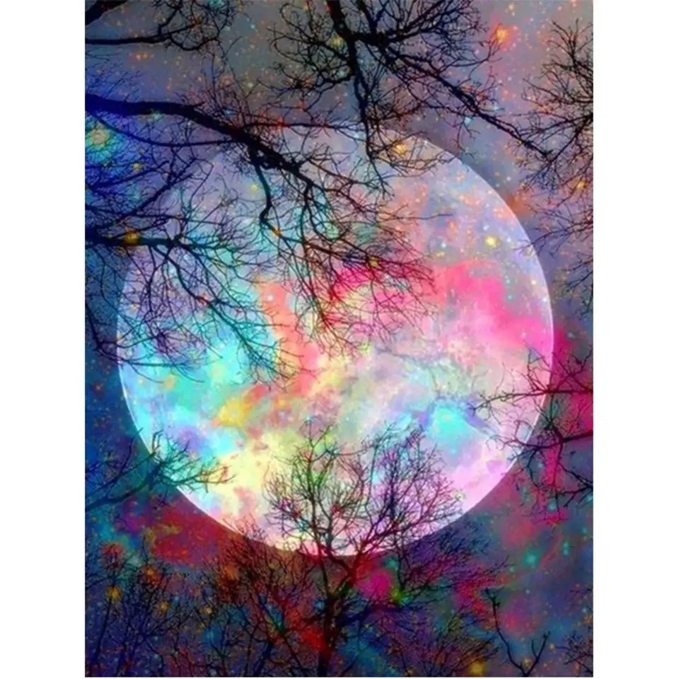 Home furnishings 5D diamond painting handmade Mosaic "landscape moon" DIY full circle square cross stitch diamond art deco gift
Home furnishings 5D diamond painting handmade Mosaic "landscape moon" DIY full circle square cross stitch diamond art deco gift