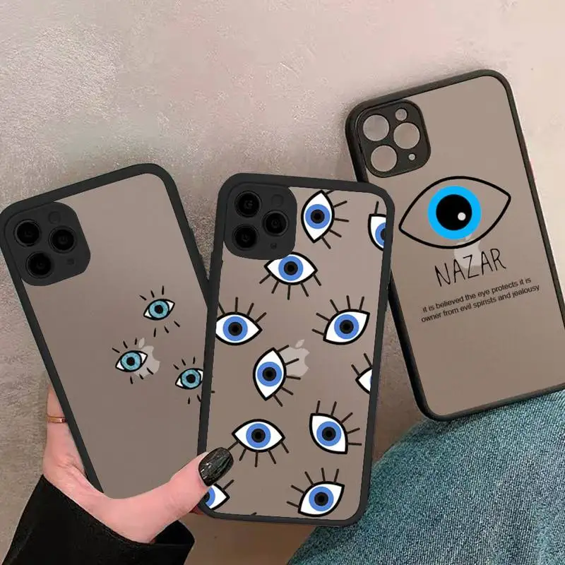 Turkish lucky Blue Evil Eye Abstract Phone Cases matte transparent For iphone 7 8 11 12 13 plus mini x xs xr pro max cover
Turkish lucky Blue Evil Eye Abstract Phone Cases matte transparent For iphone 7 8 11 12 13 plus mini x xs xr pro max cover