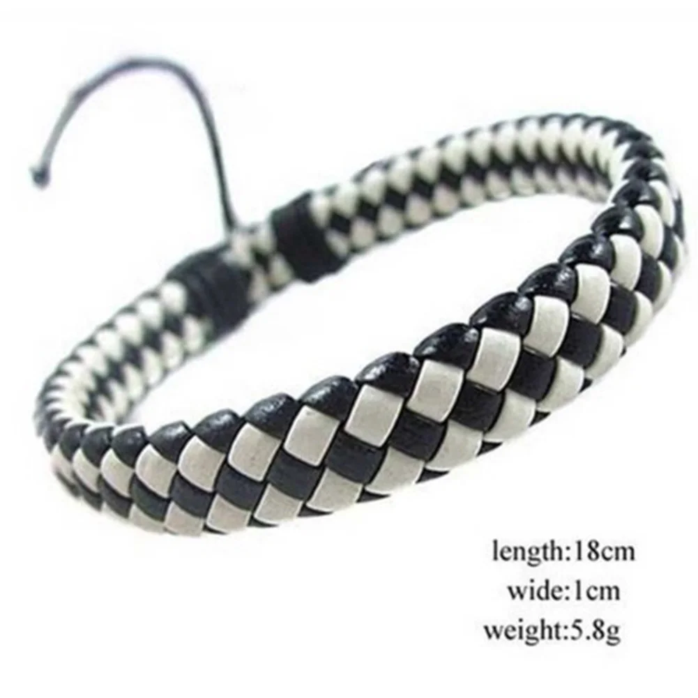 Hot Sold Black Brown Fashion Trendy Charm Bracelets Leather Jewelry Woven Rope Chain Comfortable Vintage Men Women Bohemia Gift
Hot Sold Black Brown Fashion Trendy Charm Bracelets Leather Jewelry Woven Rope Chain Comfortable Vintage Men Women Bohemia Gift