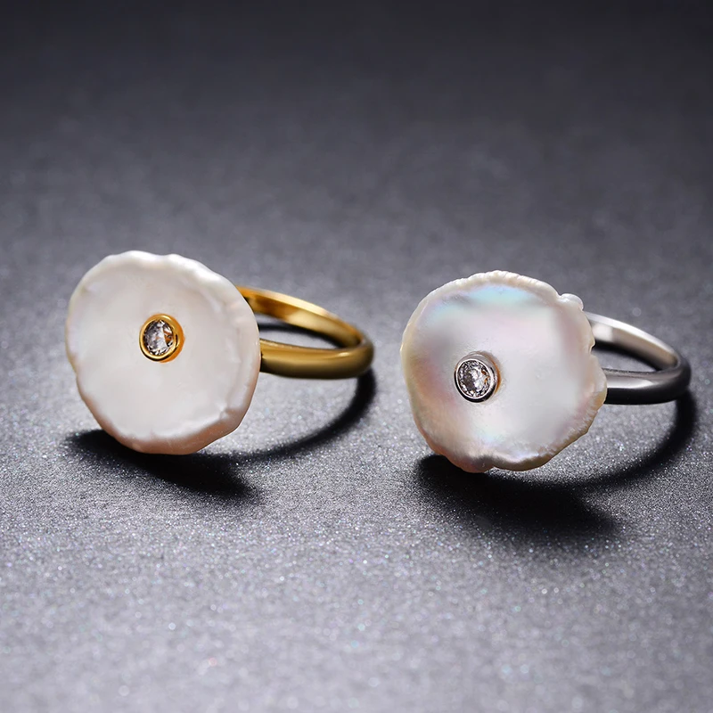 Dorado Fashion Luxury 925 Sterling Silver Natural Freshwater Pearl Ring For Women Punk Baroque Zircon Jewelry Favorite Gift 2021
Dorado Fashion Luxury 925 Sterling Silver Natural Freshwater Pearl Ring For Women Punk Baroque Zircon Jewelry Favorite Gift 2021