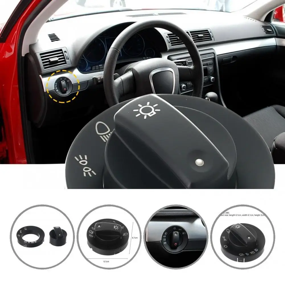 Long Service Life Compact Auto Head Lamp Switch Knob Replacement 8E094153A for A4 S4 8E B6 B7 2000-2007
Long Service Life Compact Auto Head Lamp Switch Knob Replacement 8E094153A for A4 S4 8E B6 B7 2000-2007