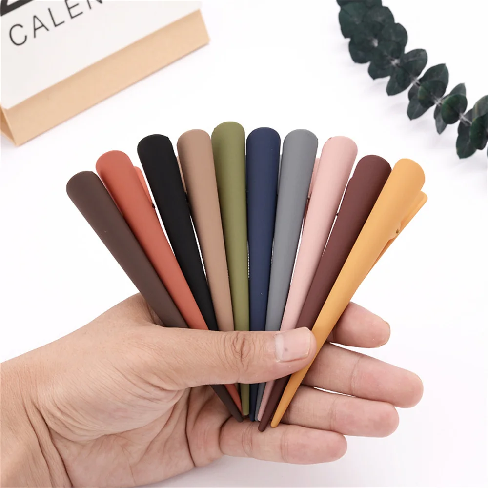 Morandi Frosted Hair Clip Simple Versatile Horn Clip Long Bangs Hairpin Professional Hair Accessories For Female Women Elegant
Morandi Frosted Hair Clip Simple Versatile Horn Clip Long Bangs Hairpin Professional Hair Accessories For Female Women Elegant