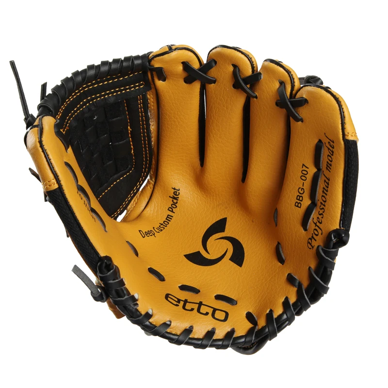 Adults Baseball Glove Left Right Hand Training Baseball Gloves Brown Professional Guante De Beisbol Sports Entertainment EI50BG
Adults Baseball Glove Left Right Hand Training Baseball Gloves Brown Professional Guante De Beisbol Sports Entertainment EI50BG