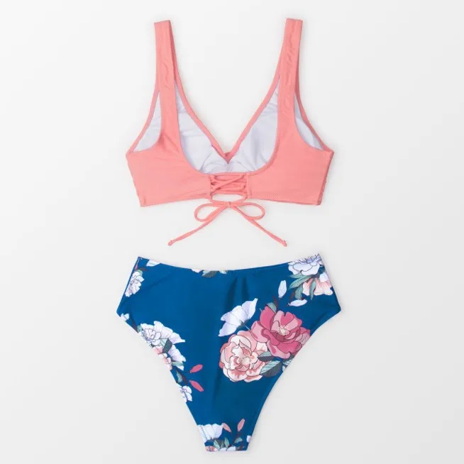 Bikini Suit Women's Swimwear 2021New Print High Waist Bikini Set Push Up Bikini Sexy Two Pieces Swimwear Beach Wear Bathing Suit
Bikini Suit Women's Swimwear 2021New Print High Waist Bikini Set Push Up Bikini Sexy Two Pieces Swimwear Beach Wear Bathing Suit