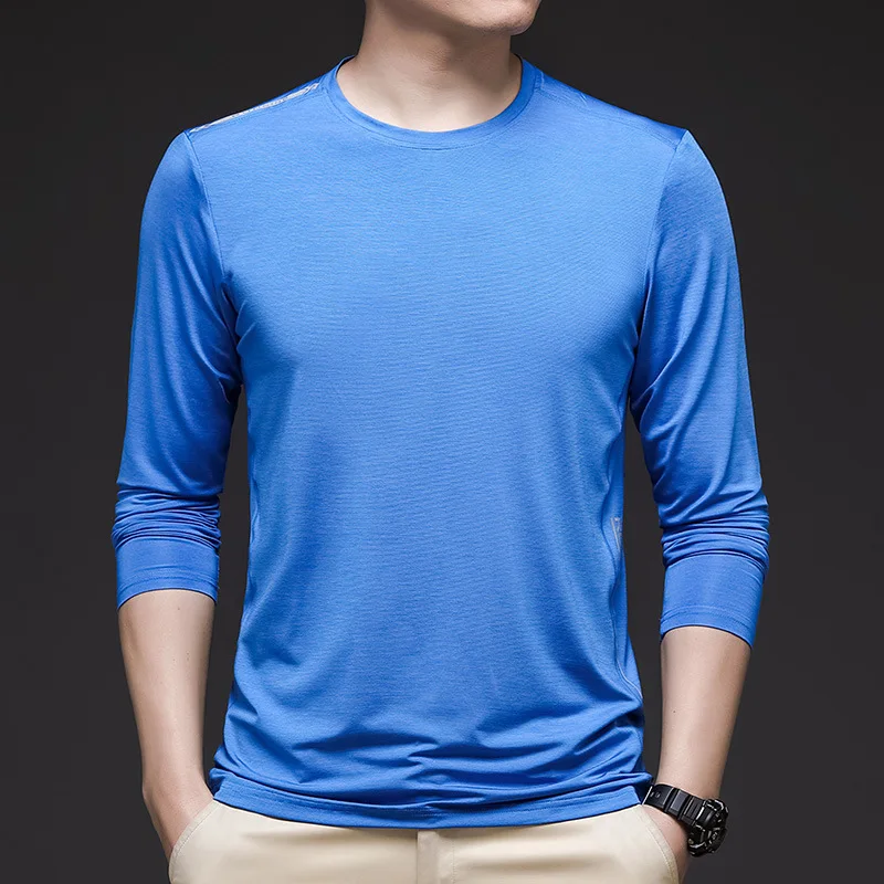 New men's long sleeve T-shirt spring and autumn sports outdoor fitness easy dry casual round neck top
New men's long sleeve T-shirt spring and autumn sports outdoor fitness easy dry casual round neck top