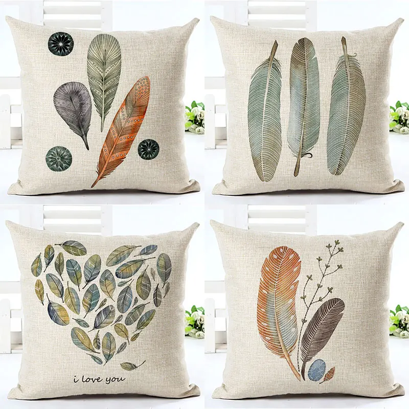 Wholesale Nordic Simple Home Decor Cotton Linen Cushion Cover Leaf Love Heart Printing Pillowcases Decorative Cojines
Wholesale Nordic Simple Home Decor Cotton Linen Cushion Cover Leaf Love Heart Printing Pillowcases Decorative Cojines