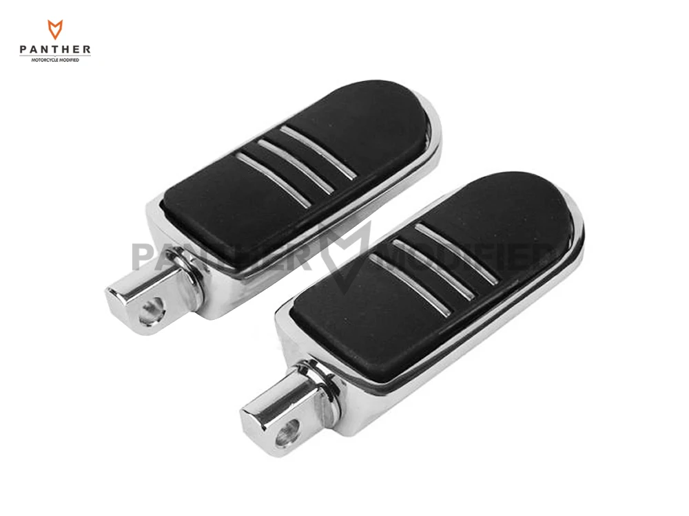 

Chrome Motorcycle Footpeg Foot peg Foot Rest case for Harley Indian Chief Dyna Touring Softail Sportster 883 1200 V-Rod