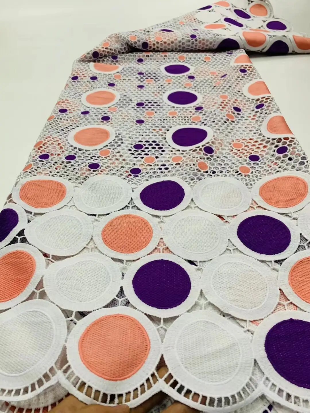 African cord Lace Fabric Embroidery Nigerian Lace Fabrics SYJ-588687 High Quality Lace French Lace Fabric For Women
African cord Lace Fabric Embroidery Nigerian Lace Fabrics SYJ-588687 High Quality Lace French Lace Fabric For Women
