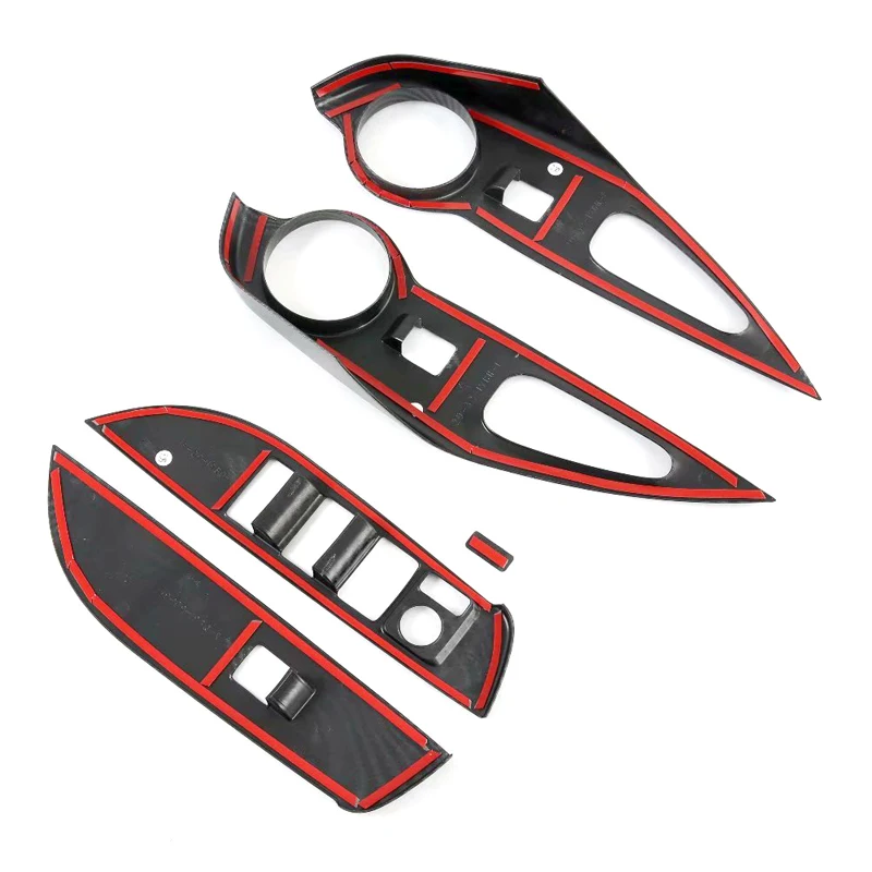 For Toyota Corolla Cross XG10 2020 2021 Carbon Style Window Lift Switch Buttons Panel Decoration Cover Trim Car Styling
For Toyota Corolla Cross XG10 2020 2021 Carbon Style Window Lift Switch Buttons Panel Decoration Cover Trim Car Styling