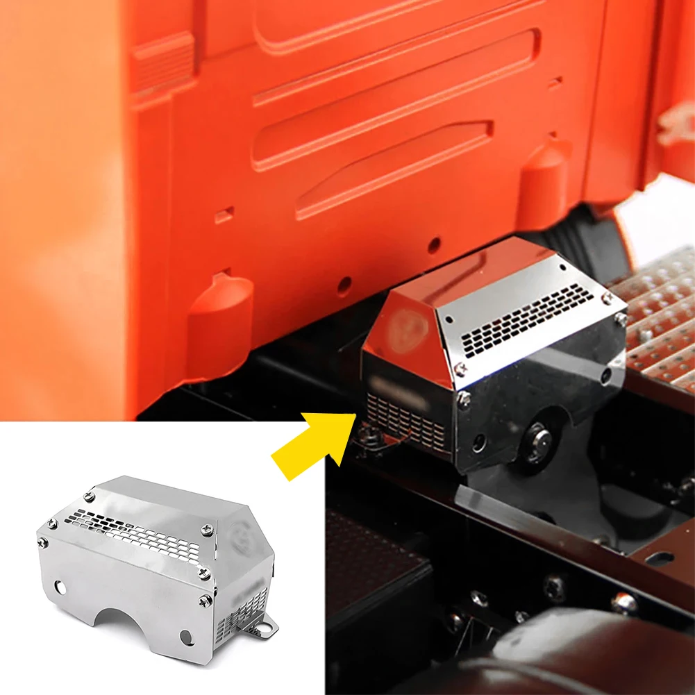 For Tamiya TAMIYA 1:14 Trailer Tractor SCANIA R470 R620 Metal Gearbox Cover Remote Control Car Replacement Accessories
For Tamiya TAMIYA 1:14 Trailer Tractor SCANIA R470 R620 Metal Gearbox Cover Remote Control Car Replacement Accessories