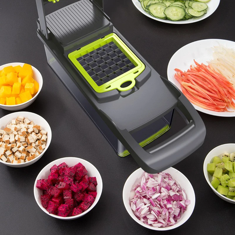 Multifunctional Vegetable Cutter Fruit Slicer Grater Shredders Drain Basket Slicers 8 In 1 Gadgets Kitchen Accessories
Multifunctional Vegetable Cutter Fruit Slicer Grater Shredders Drain Basket Slicers 8 In 1 Gadgets Kitchen Accessories