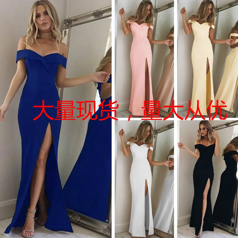 Summer dress 2021 flower embellishment Mujeres bra split Jumpsuit dress open back robe women's robe evening dress
Summer dress 2021 flower embellishment Mujeres bra split Jumpsuit dress open back robe women's robe evening dress