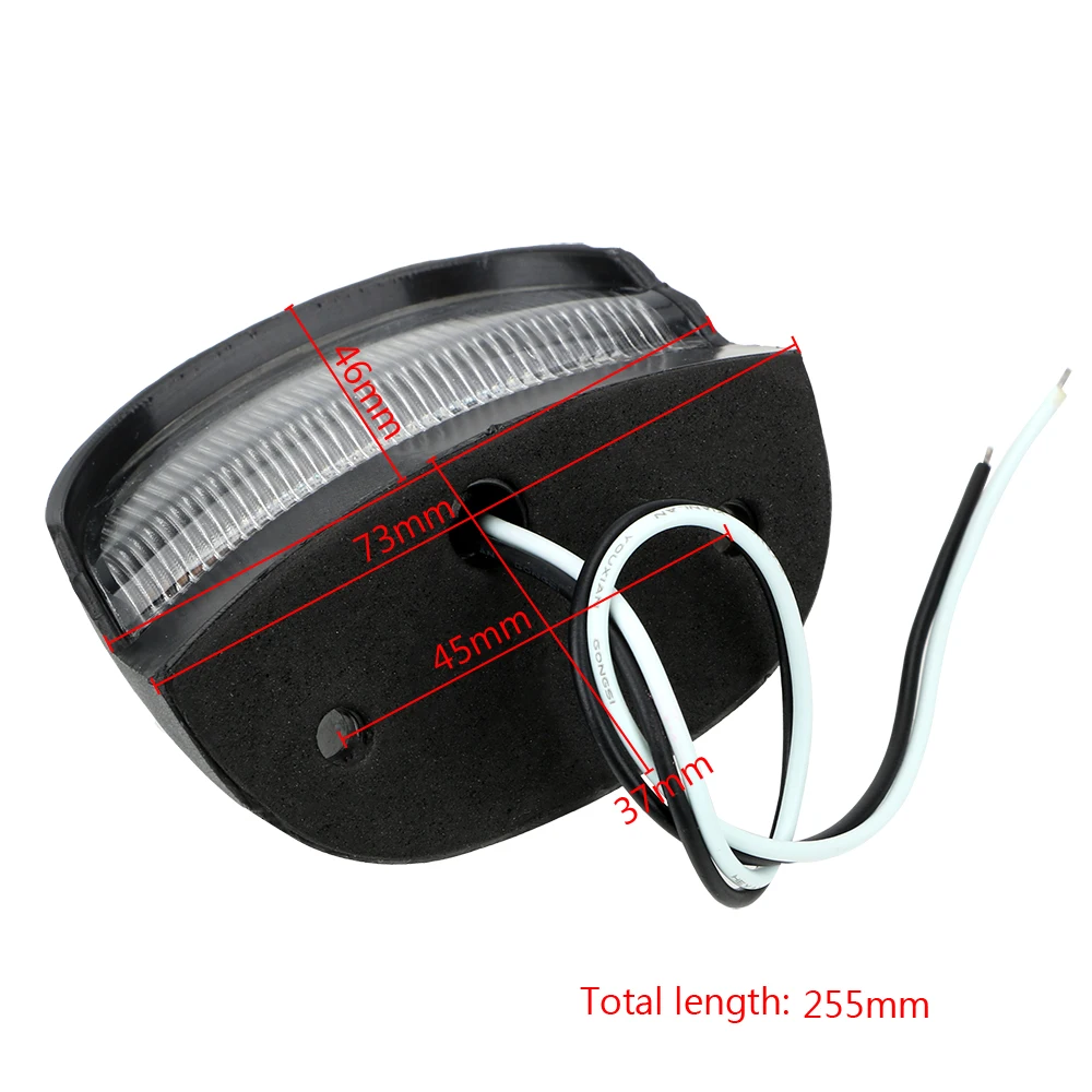 DC 10-30V Auto Replacement For Boat Trailer Truck Lorry 4 LED Number License Plate Light Truck Rear Tail Lamp 
DC 10-30V Auto Replacement For Boat Trailer Truck Lorry 4 LED Number License Plate Light Truck Rear Tail Lamp