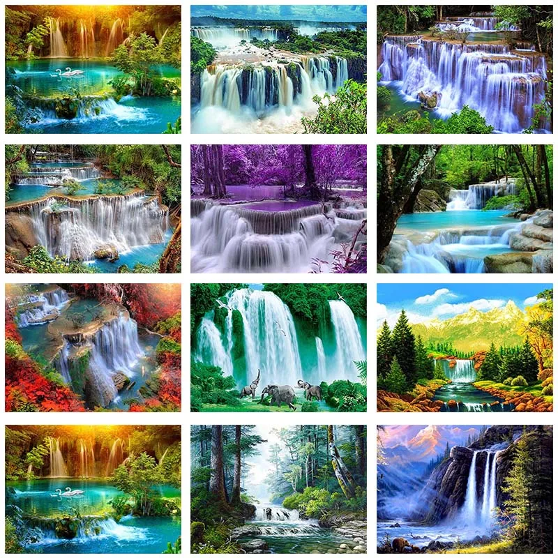 5D DIY Landscape Diamond Painting Cross Stitch Full Square Round Drill Embroidery Colorful Handmade Home Room Wall Decor Craft
5D DIY Landscape Diamond Painting Cross Stitch Full Square Round Drill Embroidery Colorful Handmade Home Room Wall Decor Craft