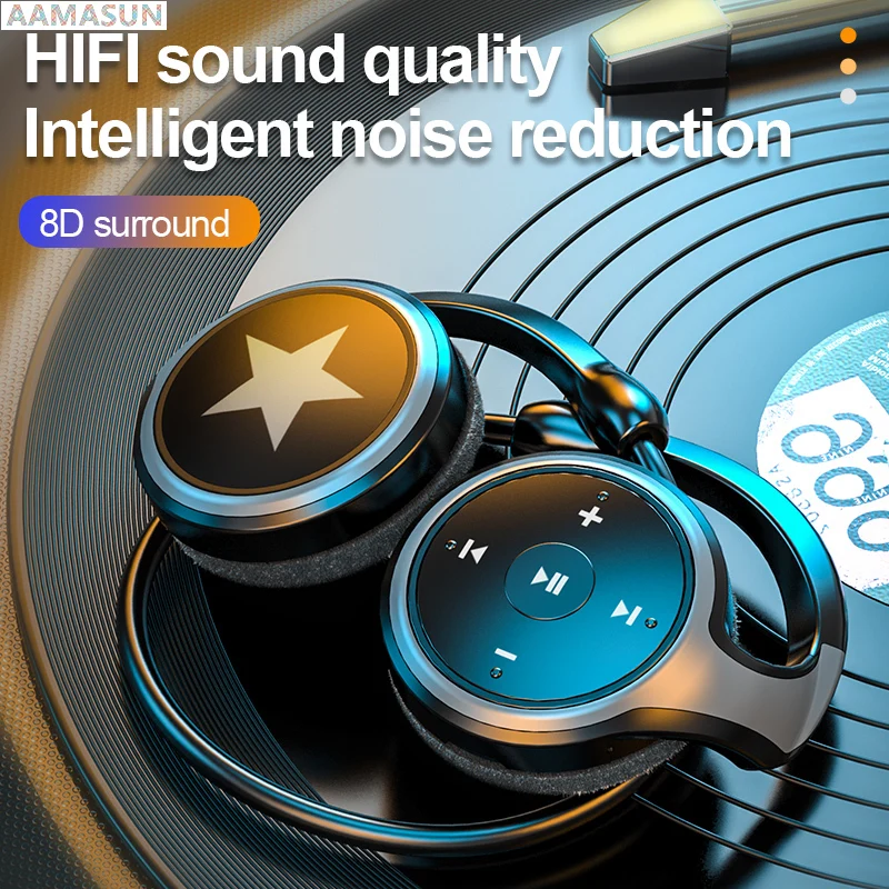 Новые спортивные Bluetooth-наушники FM, Высококачественная беспроводная гарнитура, TF-карта, бас, стереонаушники для сотового телефона Xiaomi Huawei
Новые спортивные Bluetooth-наушники FM, Высококачественная беспроводная гарнитура, TF-карта, бас, стереонаушники для сотового телефона Xiaomi Huawei