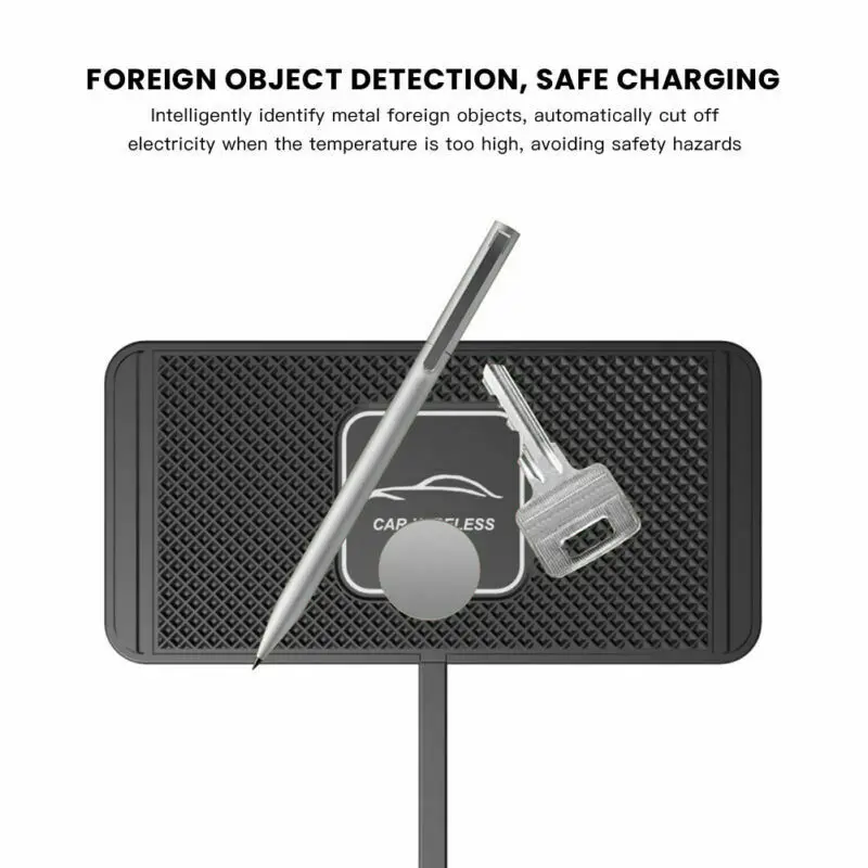 Universal QI Wireless Car Phone Charger Fast Charging Pad Mat For iPhone Samsung Huwei Xiaomi 10W Fast Chargers
Universal QI Wireless Car Phone Charger Fast Charging Pad Mat For iPhone Samsung Huwei Xiaomi 10W Fast Chargers