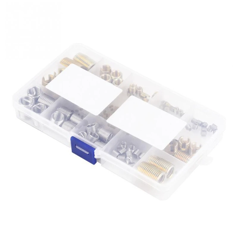 Corbon Steel Self Tapping Thread Slotted Thread Repair Tool Thread Inserts Kit
Corbon Steel Self Tapping Thread Slotted Thread Repair Tool Thread Inserts Kit