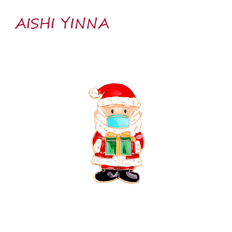 AISHI YINNA Christmas Brooch Santa Claus Cute Corsage Decoration Decoration Creative Water Drop Stitch Scarf Ornament Gift
AISHI YINNA Christmas Brooch Santa Claus Cute Corsage Decoration Decoration Creative Water Drop Stitch Scarf Ornament Gift