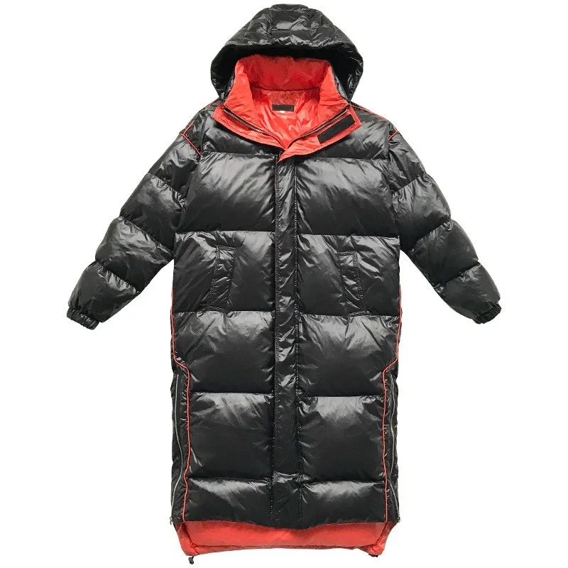 Winter Jacket Woman Long Quilted Coat New Large Size Hooded Thicken Warm Outerwear Glossy Winter Parka Female Overcoat
Winter Jacket Woman Long Quilted Coat New Large Size Hooded Thicken Warm Outerwear Glossy Winter Parka Female Overcoat