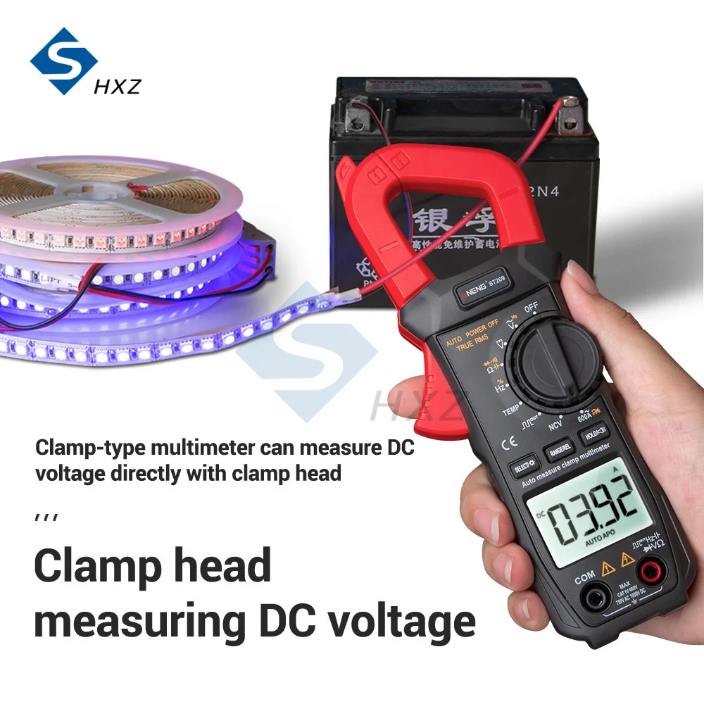 Digital Multimeter ST209 Clamp Meter 6000 Counts True RMS Amp DC/AC Current Clamp Tester Meters Voltmeter 400v Auto Range
Digital Multimeter ST209 Clamp Meter 6000 Counts True RMS Amp DC/AC Current Clamp Tester Meters Voltmeter 400v Auto Range
