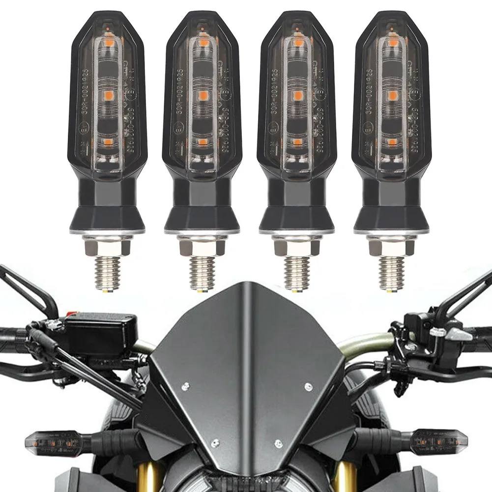 4pcs Motorcycle Turn Signal Indicator Lamps Blinker Lights Smoke Amber 12V LED Lamps Motorcycle Parts For Hyosung Aprilia Buell
4pcs Motorcycle Turn Signal Indicator Lamps Blinker Lights Smoke Amber 12V LED Lamps Motorcycle Parts For Hyosung Aprilia Buell
