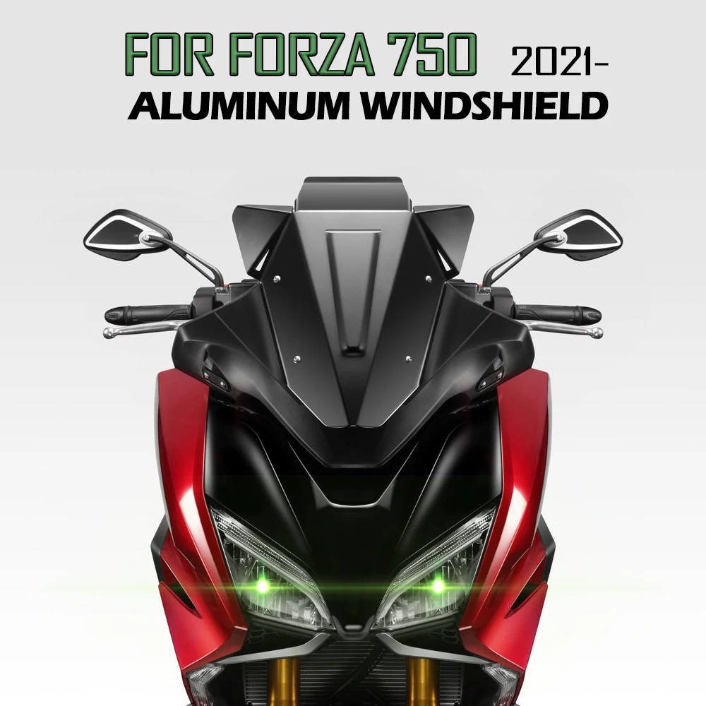 Motorcycle Windshield for Honda for Forza 750 2021 Aluminum Wind Shield Deflector Black Windscreen Windproof Spoiler Stable Hard
Motorcycle Windshield for Honda for Forza 750 2021 Aluminum Wind Shield Deflector Black Windscreen Windproof Spoiler Stable Hard