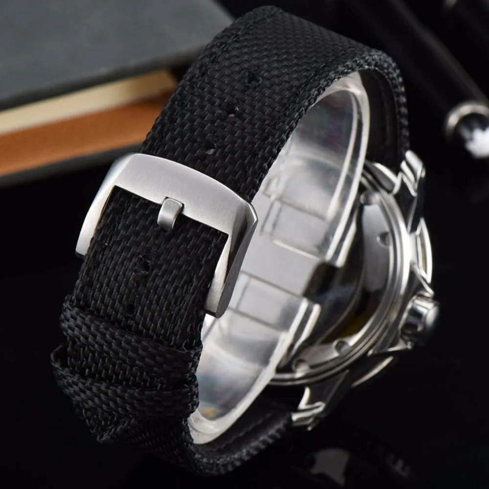 Corgeut 45mm Automatic Mechanical Man Watch Sport Clock Luxury Top Brand Luminous Waterproof Canvas Strap Vintage mens
Corgeut 45mm Automatic Mechanical Man Watch Sport Clock Luxury Top Brand Luminous Waterproof Canvas Strap Vintage mens