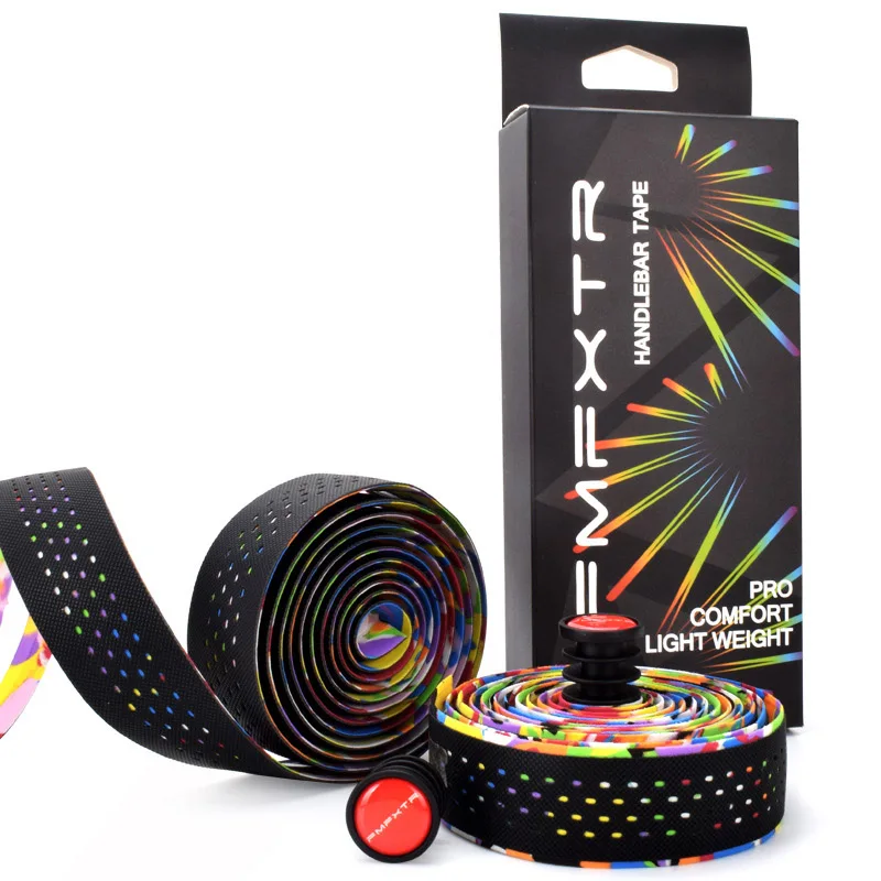 Soft Road Bike Bicycle Handlebar Tape Cork EVA PU Handle Bar Tape Professional Cycling Damping Anti-Vibration Wrap
Soft Road Bike Bicycle Handlebar Tape Cork EVA PU Handle Bar Tape Professional Cycling Damping Anti-Vibration Wrap