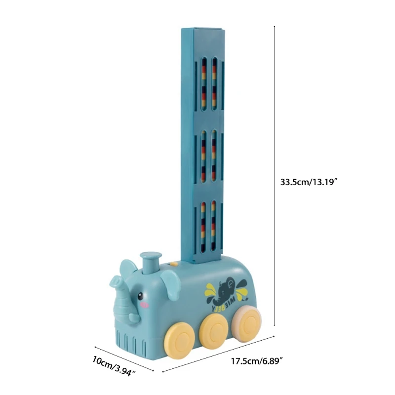 D7WF Domino Train Toy Stacking Block Set Domino Building Block Brain Developmental Electric Car Cartoon Block for Kids Age3+
D7WF Domino Train Toy Stacking Block Set Domino Building Block Brain Developmental Electric Car Cartoon Block for Kids Age3+