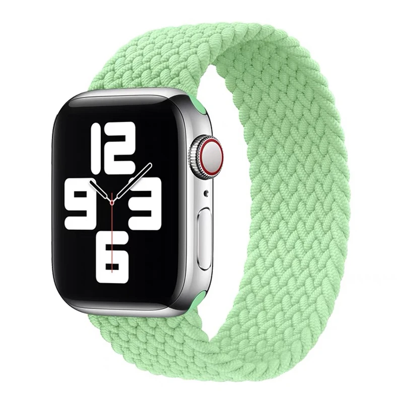 Braided Solo Loop For Apple watch band 44mm 40mm 38mm 42mm fabric nylon elastic belt bracelet iWatch series 6 5 4 3 SE strap
Braided Solo Loop For Apple watch band 44mm 40mm 38mm 42mm fabric nylon elastic belt bracelet iWatch series 6 5 4 3 SE strap