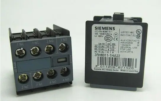 1 шт. дополнительный контакт Siemens 3RH6911-1HA22 бесплатная доставка | Безопасность и