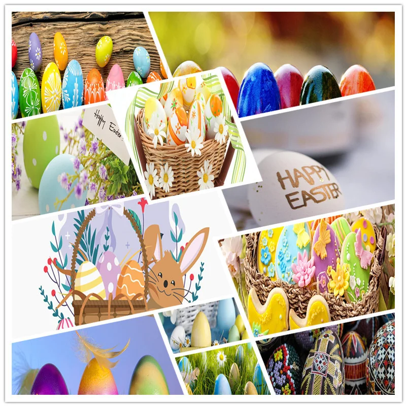 Easter Egg 5D Diamond Painting Cross Stitch Set Painting Home Decoration Square Diamond Round Diamond Bead Embroidery
Easter Egg 5D Diamond Painting Cross Stitch Set Painting Home Decoration Square Diamond Round Diamond Bead Embroidery