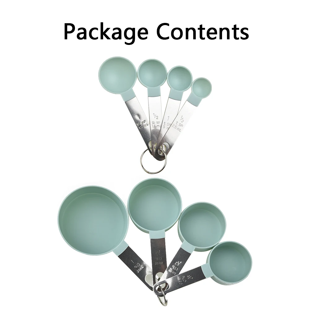 Multi Purpose Spoons Cup Measuring Spoons Set Teaspoon Coffee Sugar Scoop Cake Baking Measuring Cups Kitchen Cooking Baking Tool
Multi Purpose Spoons Cup Measuring Spoons Set Teaspoon Coffee Sugar Scoop Cake Baking Measuring Cups Kitchen Cooking Baking Tool