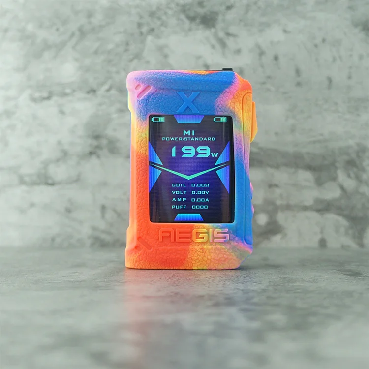 5 шт. текстурный чехол для Geekvape Aegis X Vape силиконовый резиновый Защитный X|Бамперы| |