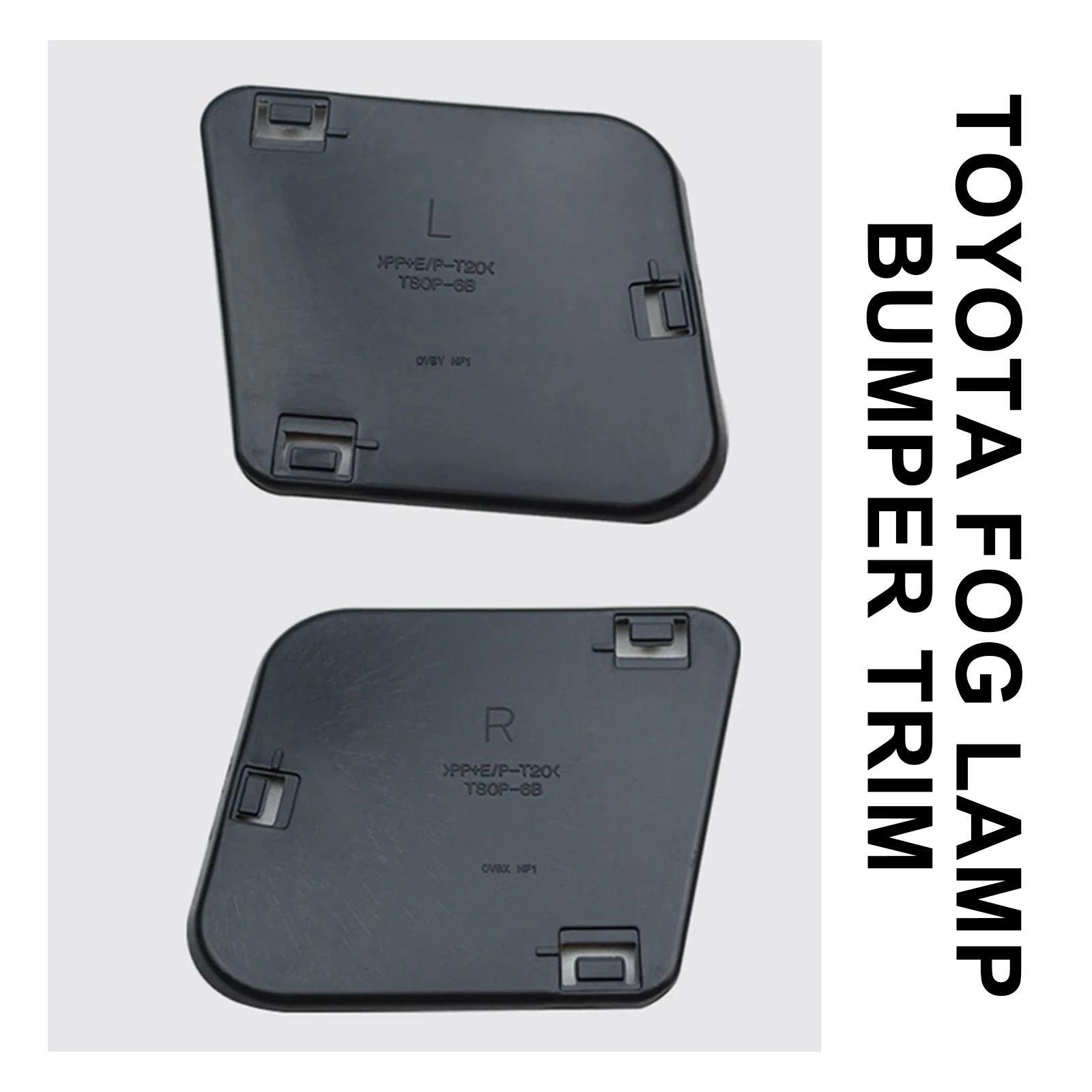 Car Fog Lamps Side Baffle Cover For Toyota Land Cruiser Prado LC120 2003-2009 Car Exterior Fog Lamps Affle Cover Car Accessories
Car Fog Lamps Side Baffle Cover For Toyota Land Cruiser Prado LC120 2003-2009 Car Exterior Fog Lamps Affle Cover Car Accessories