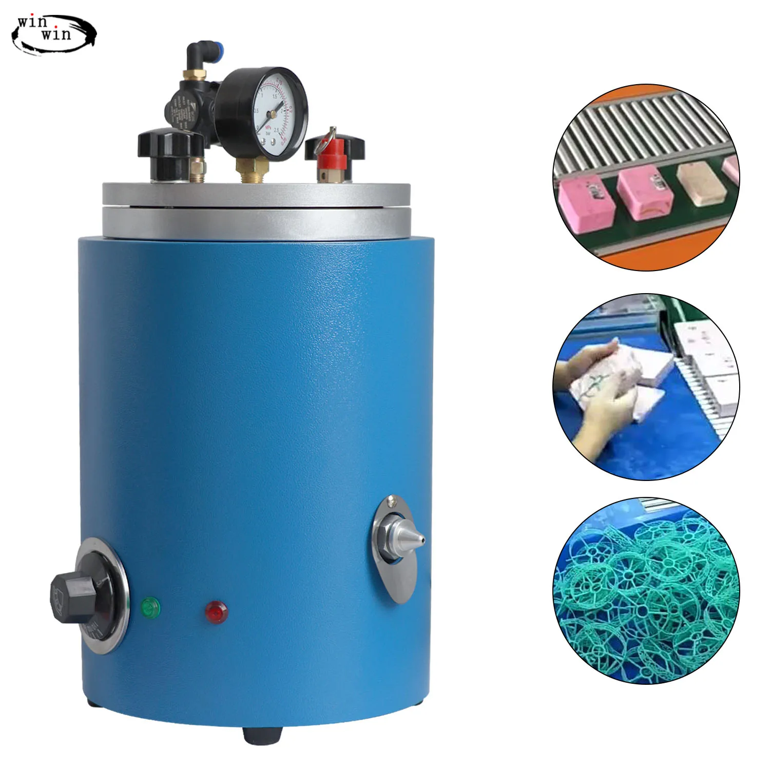 Berkem 110V/220V станок для воскового литья пластиковая формовочная машина круглая