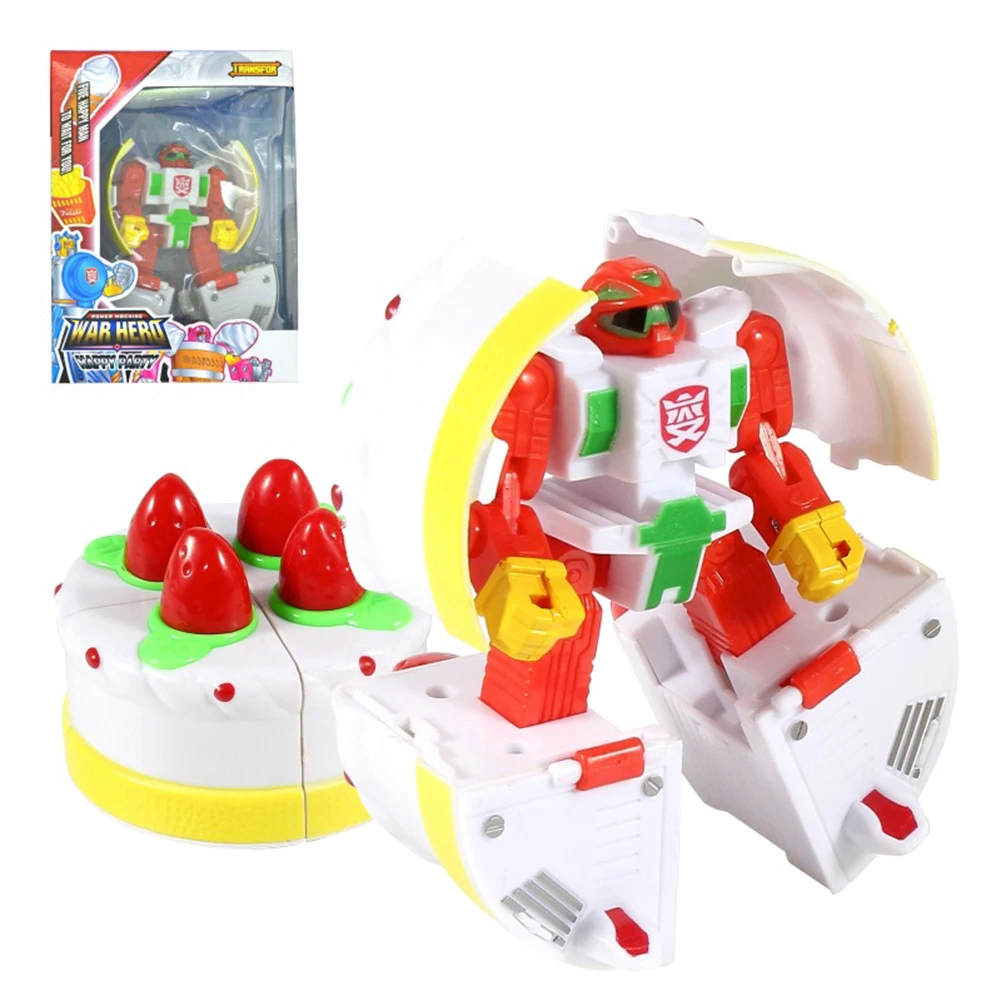 Transformable Hamburger Cake Food Figure Robot Deforming Kids Toy Party Favors Figures Toys Robot Model Figures Toys Gift
Transformable Hamburger Cake Food Figure Robot Deforming Kids Toy Party Favors Figures Toys Robot Model Figures Toys Gift