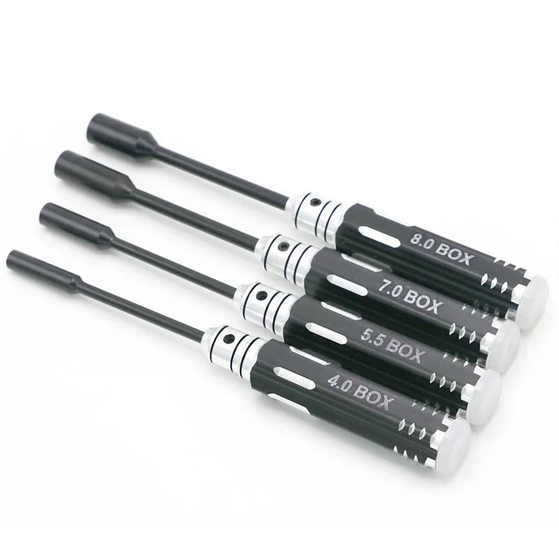 4.0/5.5/7.0/8.0mm Reinforced Carbon Steel Sleeve Four-piece Set, Hexagon Socket Model Tool
4.0/5.5/7.0/8.0mm Reinforced Carbon Steel Sleeve Four-piece Set, Hexagon Socket Model Tool