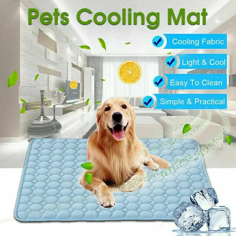 Dog Mat Cooling Summer Pad Mat for Dogs Cat Blanket Sofa Breathable Pet Dog Bed Summer Washable for Small Medium Large Dogs Car
Dog Mat Cooling Summer Pad Mat for Dogs Cat Blanket Sofa Breathable Pet Dog Bed Summer Washable for Small Medium Large Dogs Car