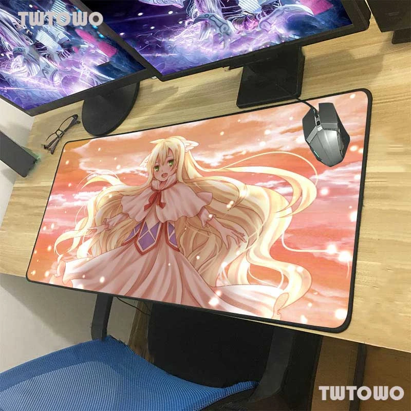 Милый коврик для мышки с аниме Loli, Настольный коврик для девушек, большой коврик для мыши, изысканный черный коврик для мыши со швом, резинов...
Милый коврик для мышки с аниме Loli, Настольный коврик для девушек, большой коврик для мыши, изысканный черный коврик для мыши со швом, резинов...