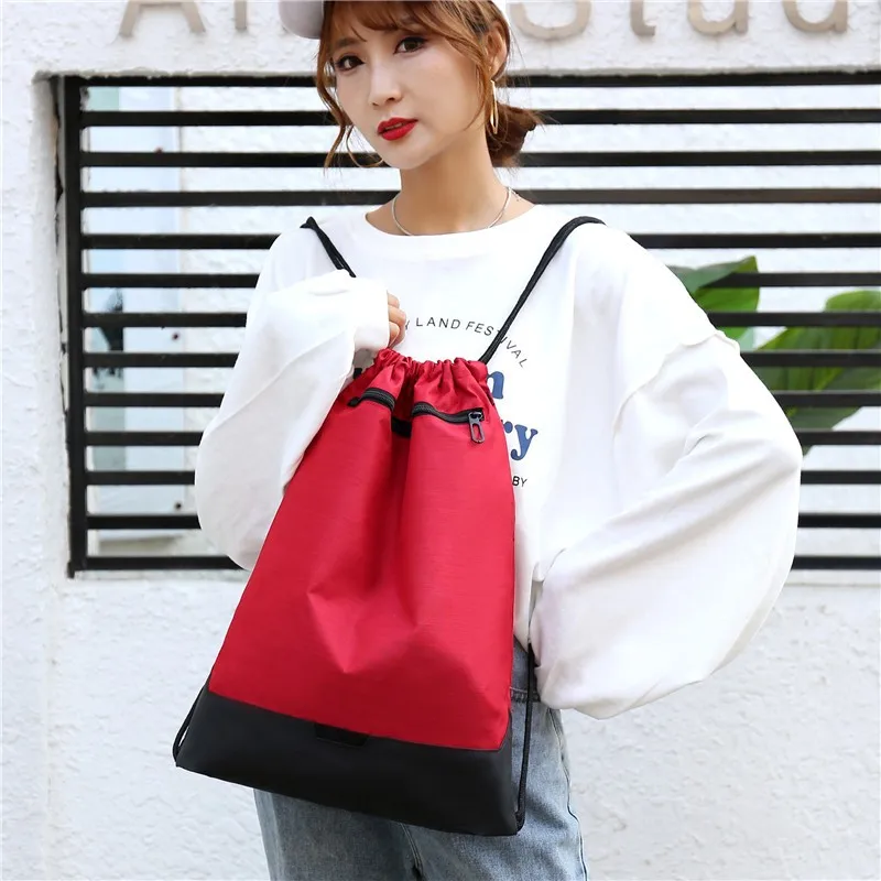 Ladies Backpack Oxford Cloth Drawstring Pocket Sports Men's Basketball Large Capacity Backpack
Ladies Backpack Oxford Cloth Drawstring Pocket Sports Men's Basketball Large Capacity Backpack